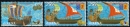 Navigation in Cilician Kingdom, 3 stamps 