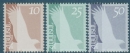 Definitive issue, set of 3 stamps 